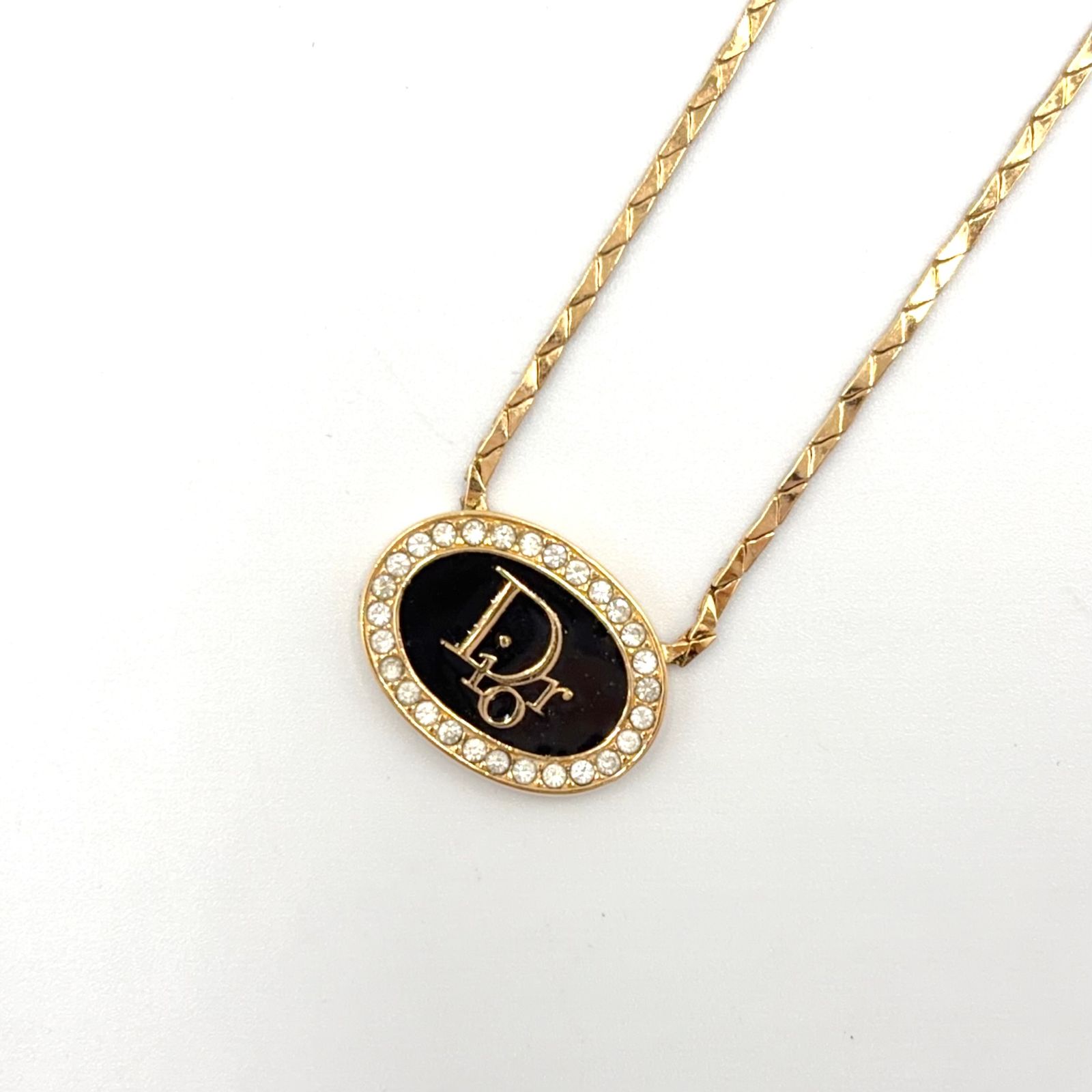 新着】Christian Dior オーバルロゴ GP、エナメル、カラーストーン