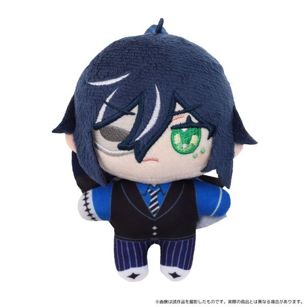 悪魔執事と黒い猫 ぬいパル ぬいぐるみマスコット ボスキ あくねこ