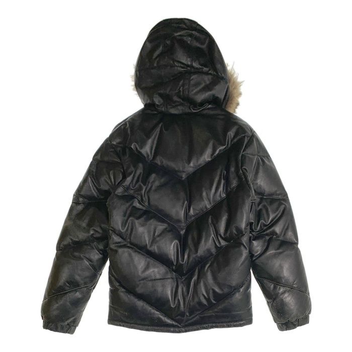 値下げ ショット schott USA製 羊革 ラム レザー ダウン ジャケット 値下げ ショット schott USA製 羊革 ラム レザー ダウン ジャケット