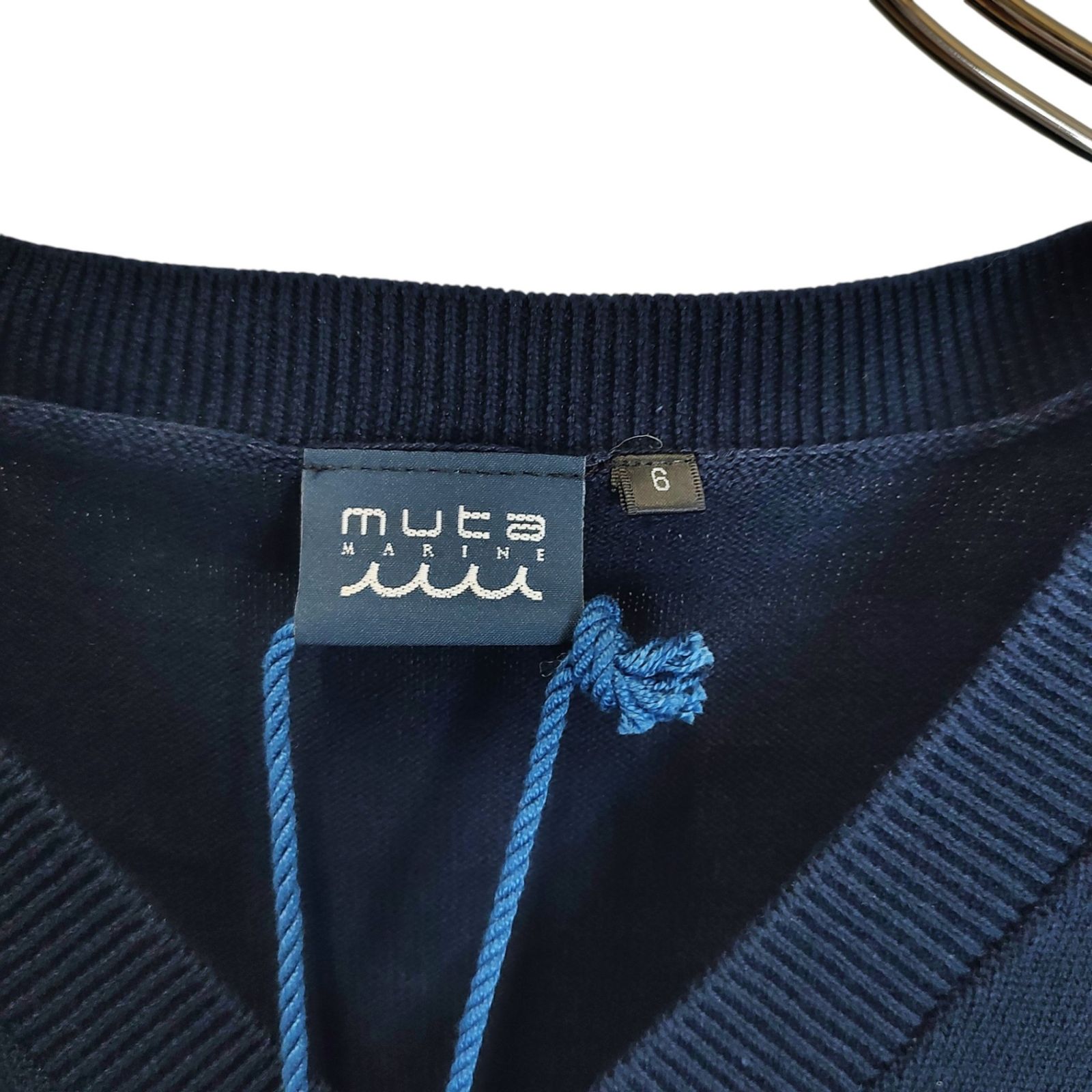 muta MARINE GOLF ムータ マリン ゴルフ 26AW V NECK KNIT VEST V