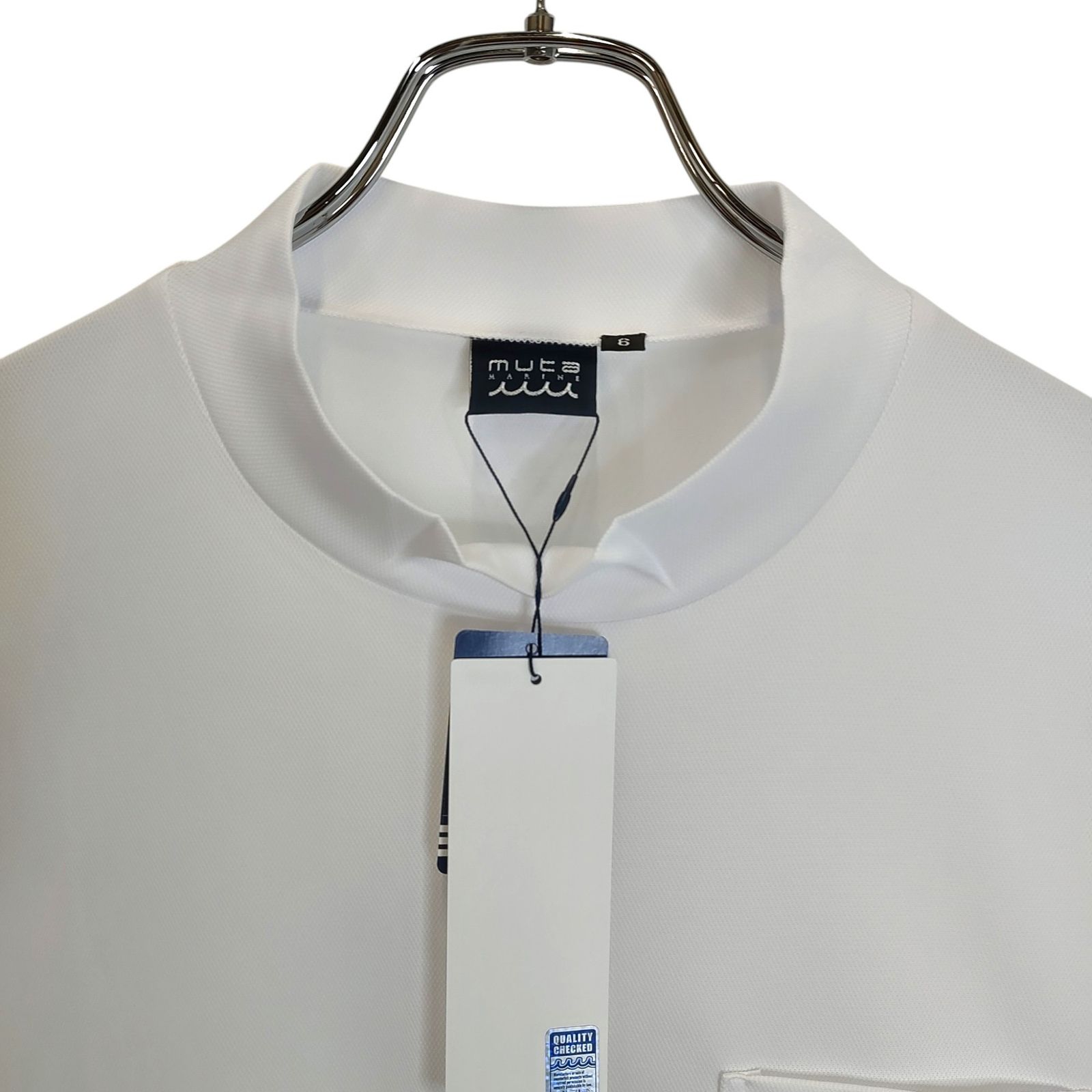 muta MARINE GOLF ムータ マリン ゴルフ 25SS Mock-Neck Shirt with
