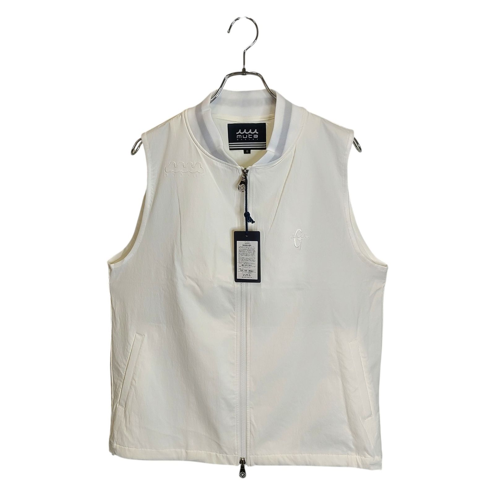 muta MARINE GOLF ムータ マリン ゴルフ 23AW Stretch Nylon Zip Vest