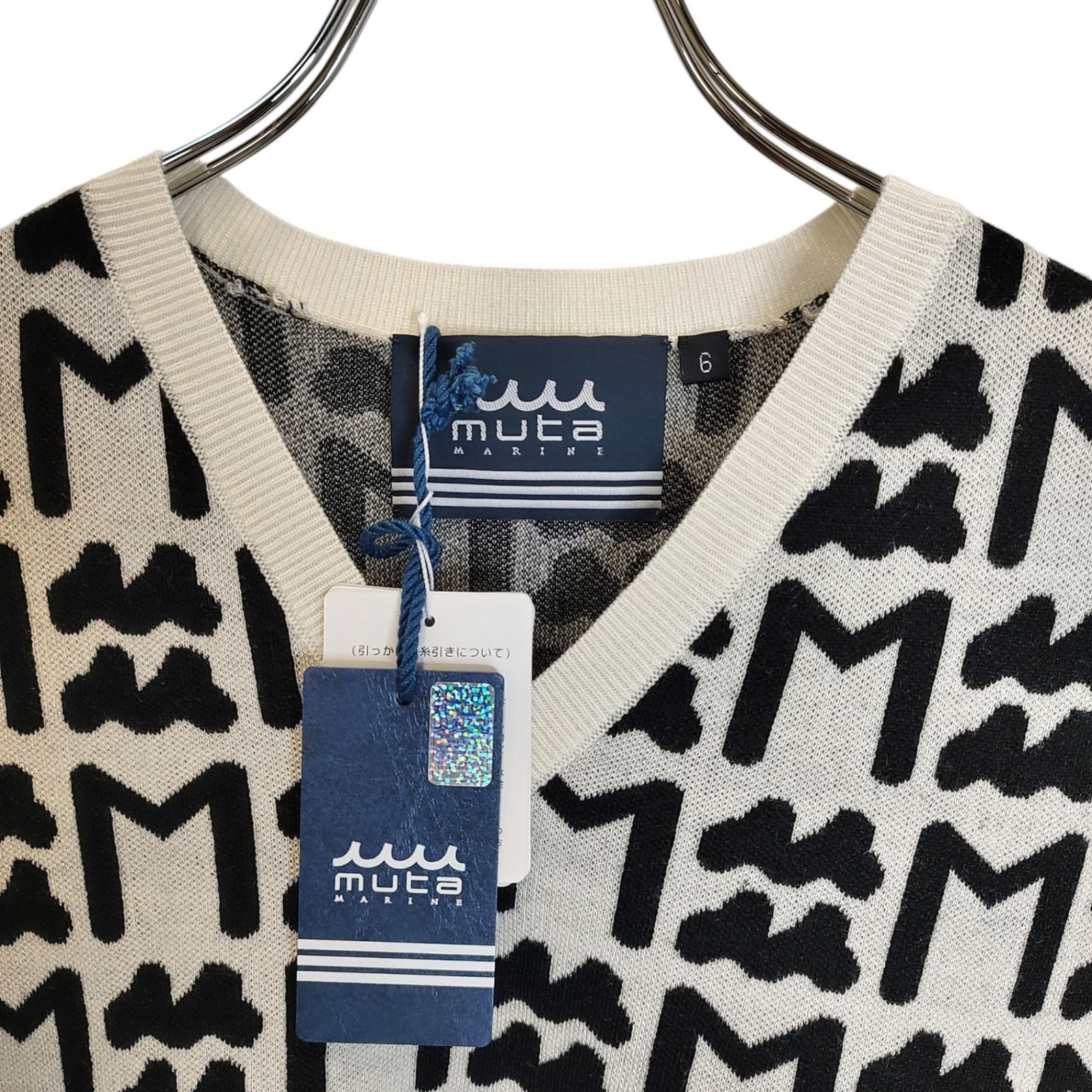 muta MARINE GOLF ムータ マリン ゴルフ KNIT VEST MM PATTERN