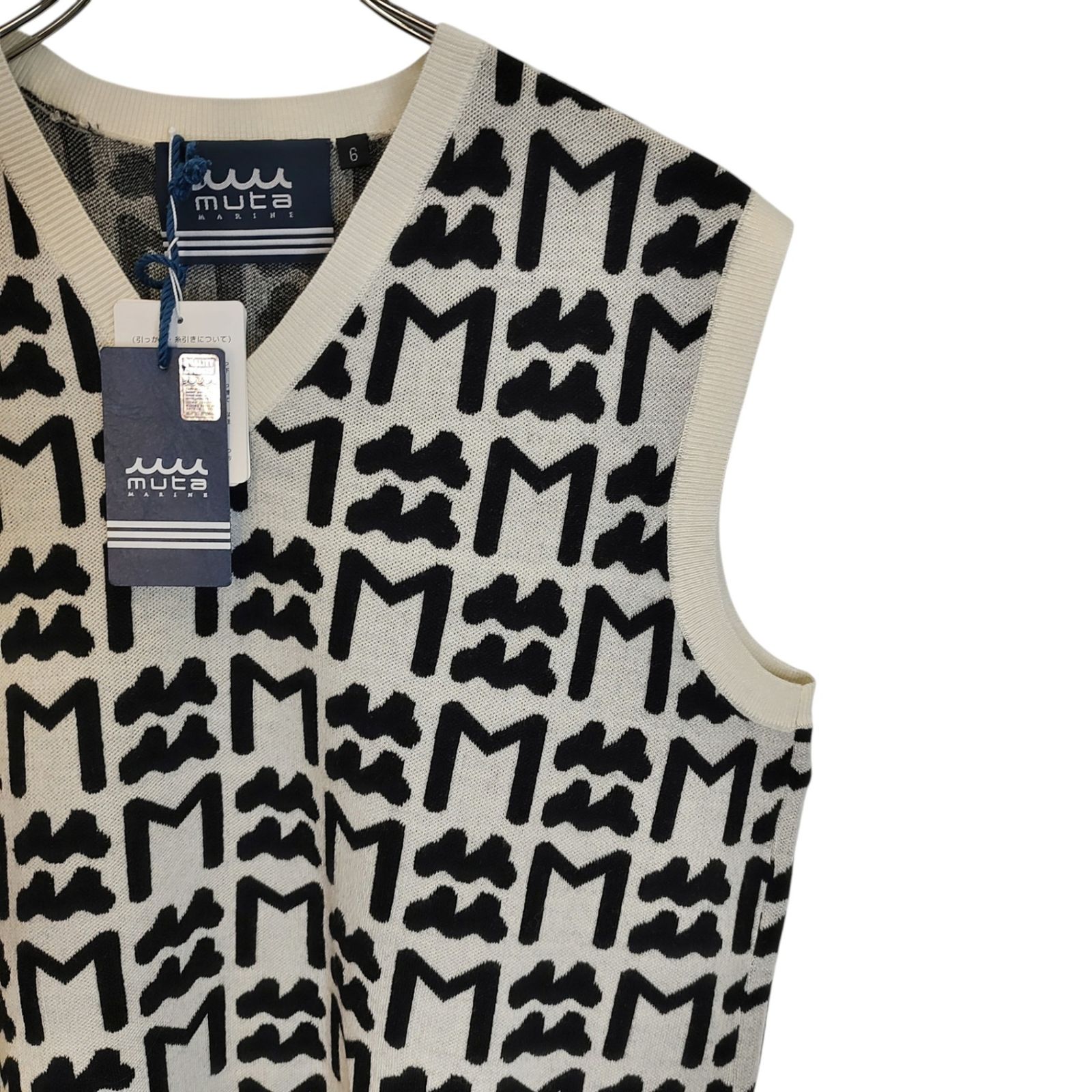muta MARINE GOLF ムータ マリン ゴルフ KNIT VEST MM PATTERN