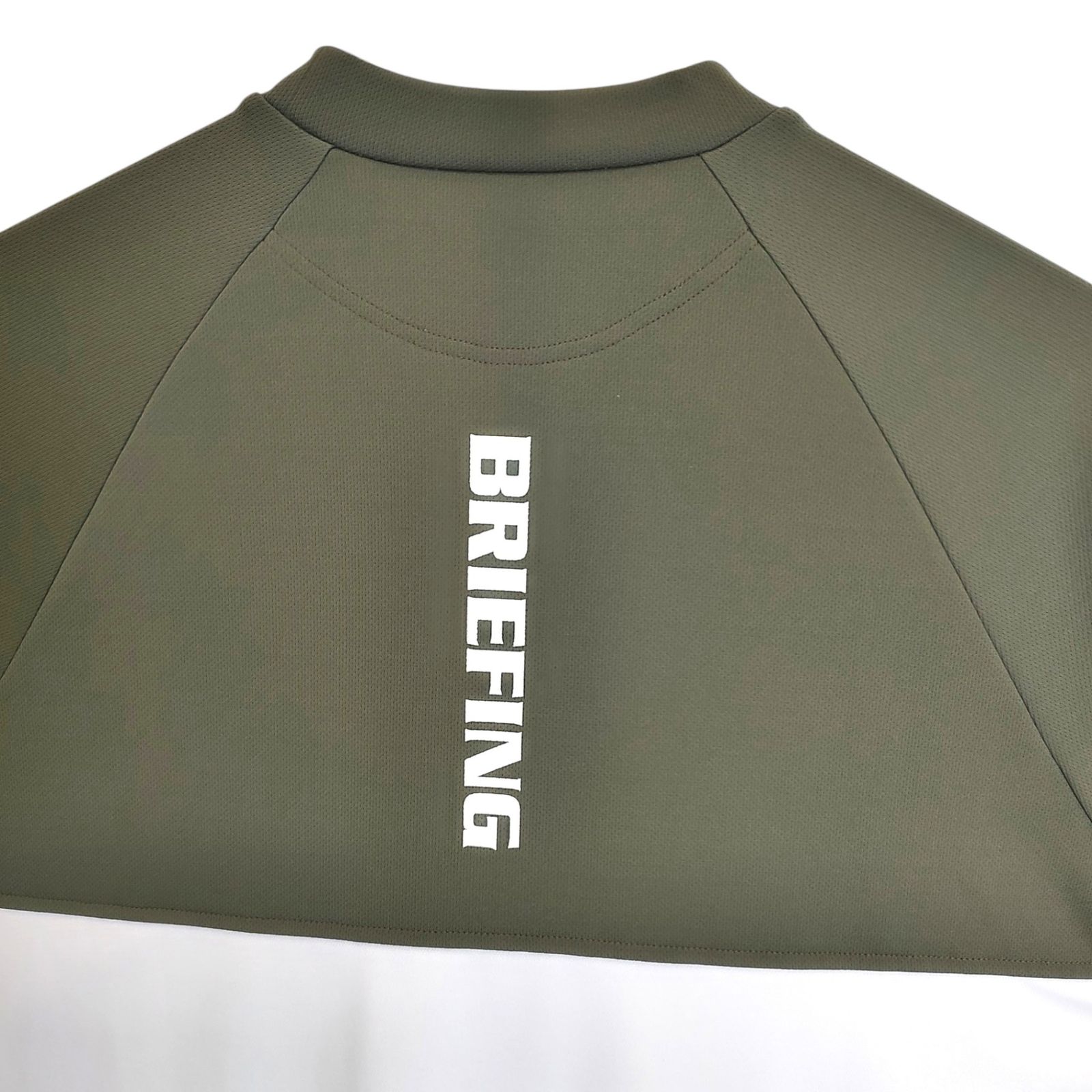 BRIEFING GOLF ブリーフィングゴルフ 25SS バイカラー 半袖 モック
