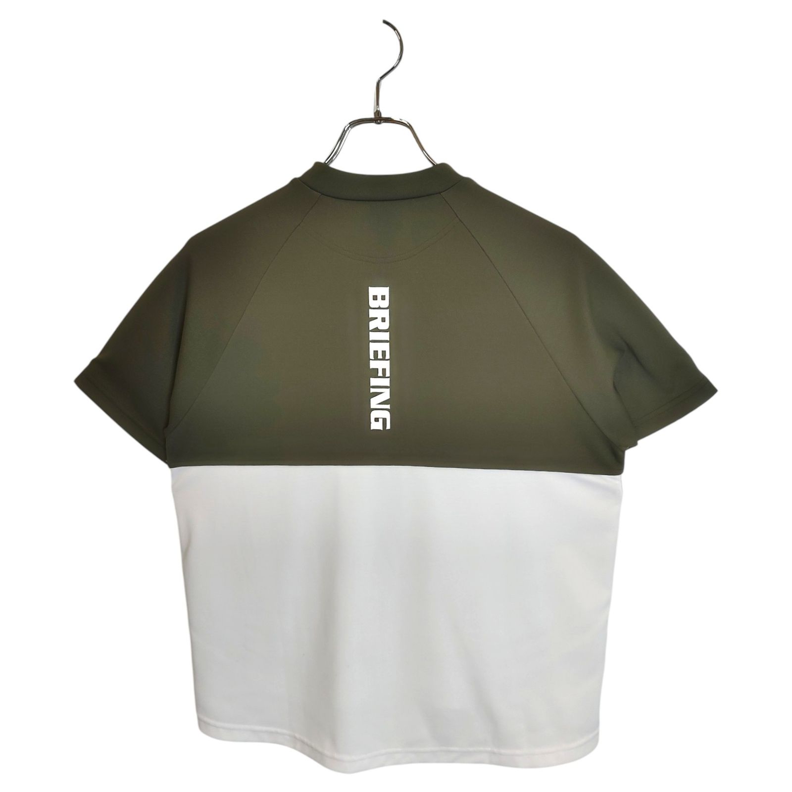 BRIEFING GOLF ブリーフィングゴルフ 25SS バイカラー 半袖 モック