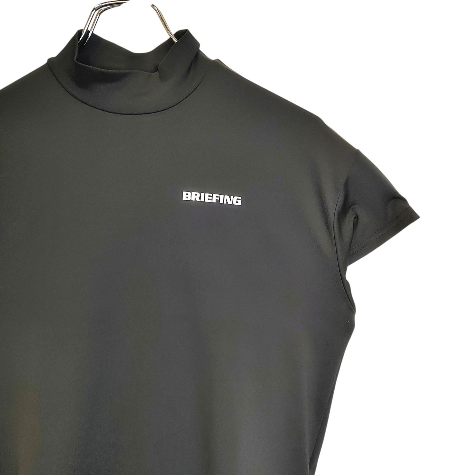 BRIEFING GOLF ブリーフィングゴルフ 24SS BACK LOGO LINE HIGH NECK