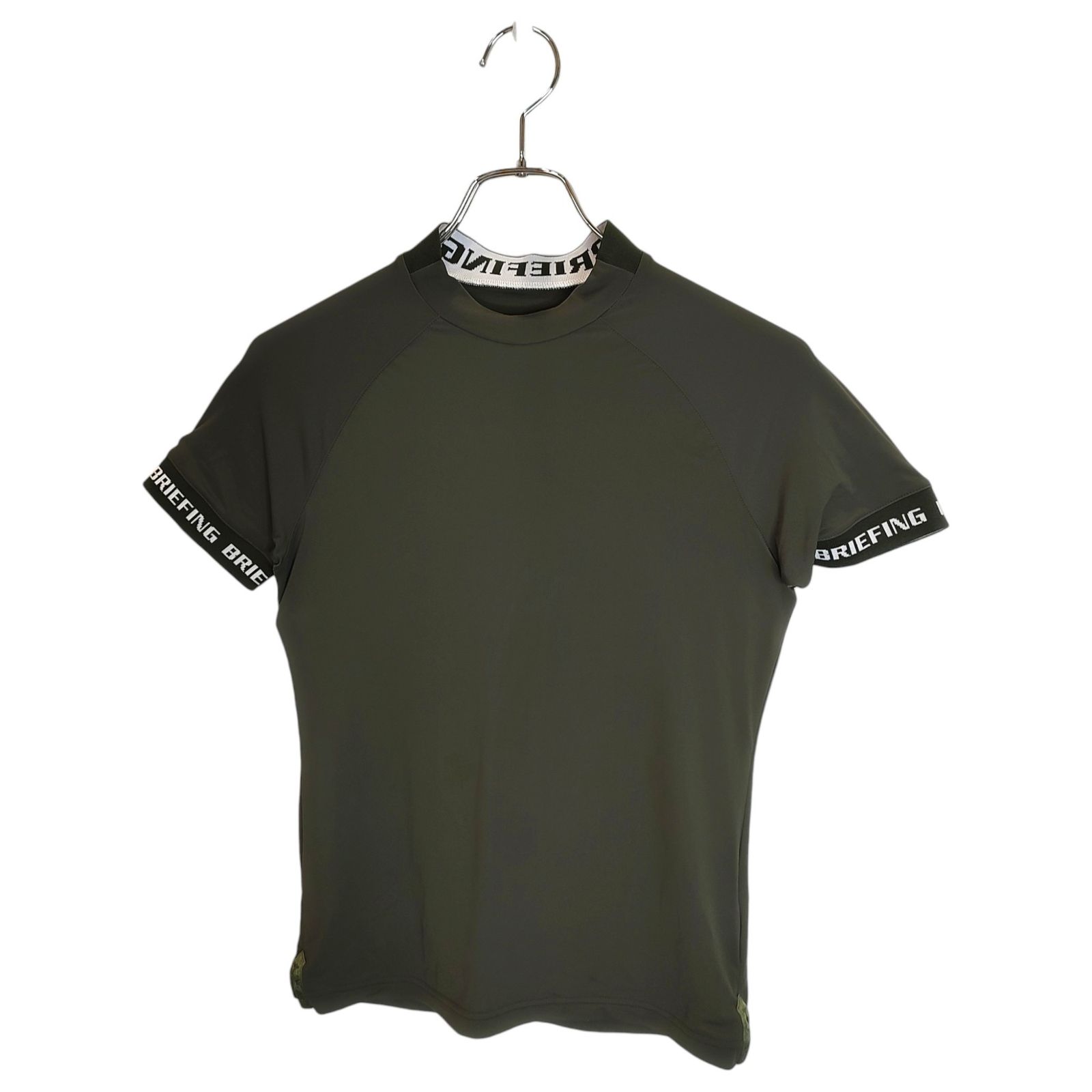 BRIEFING GOLF ブリーフィングゴルフ 24SS LOGO BACK RIB MOCK NECK