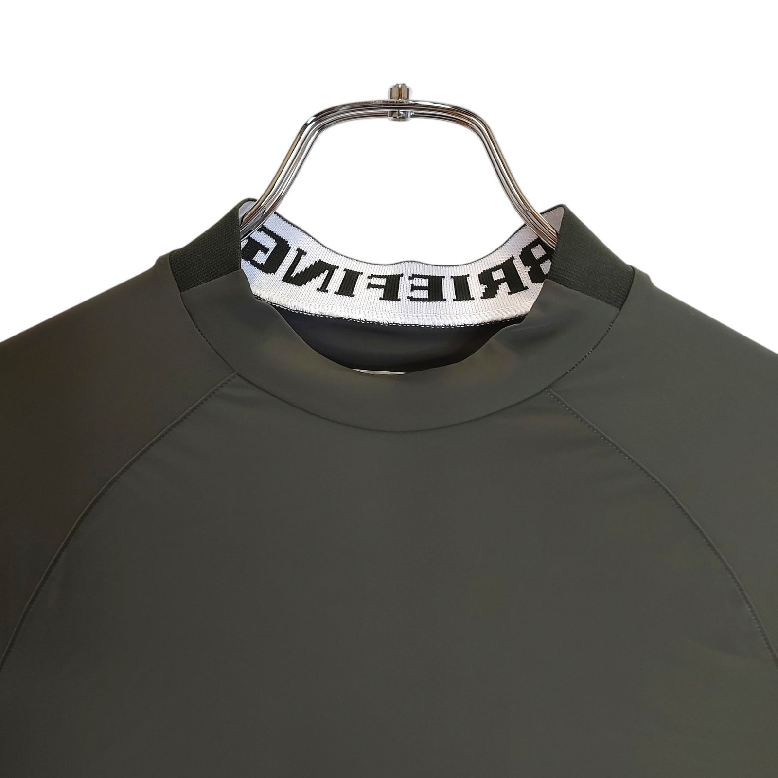 BRIEFING GOLF ブリーフィングゴルフ 24SS LOGO BACK RIB MOCK NECK