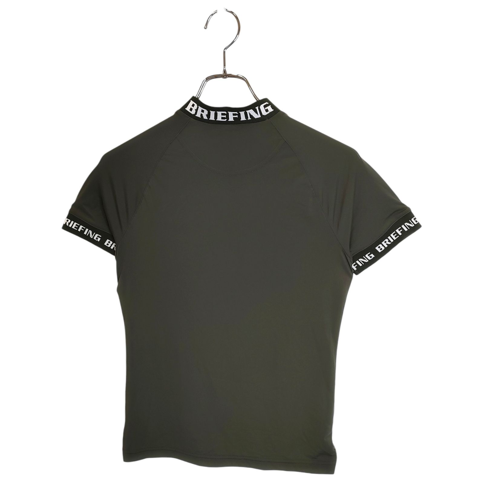 BRIEFING GOLF ブリーフィングゴルフ 24SS LOGO BACK RIB MOCK NECK