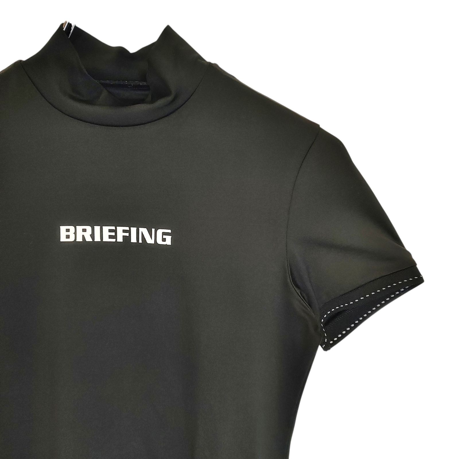 BRIEFING GOLF ブリーフィングゴルフ 22SS 半袖 モックネック Tシャツ