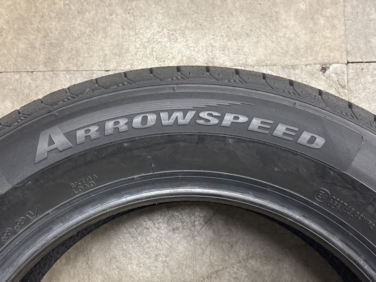 2024年製 未走行 超バリ溝】215/60R16 2本 アロースピード AS-S01 WR-Z 