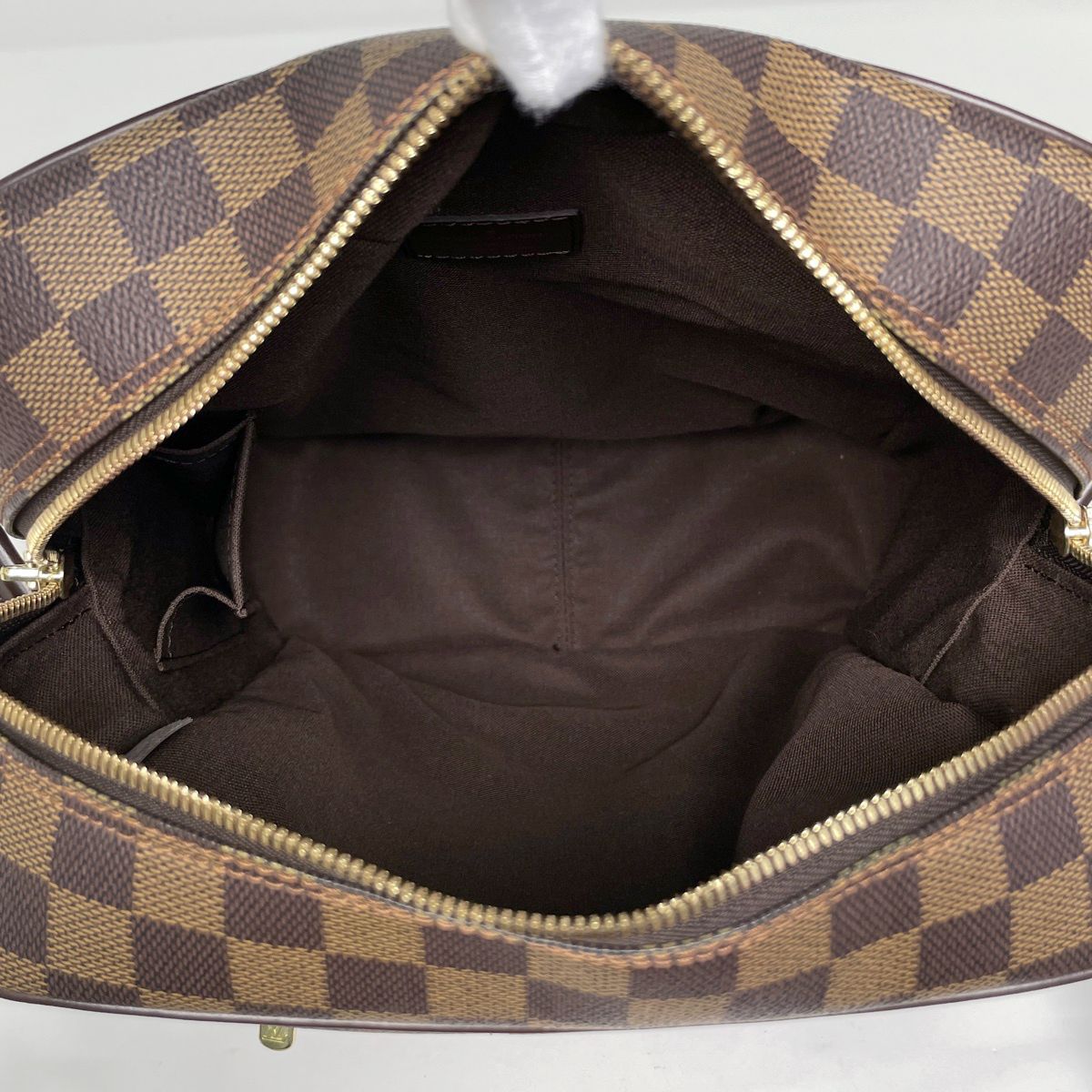 ルイヴィトン　 ダミエパターン ブラウン トートバッグ ルイ・ヴィトン Louis Vuitton オラフMM ショルダーバッグ ダミエ