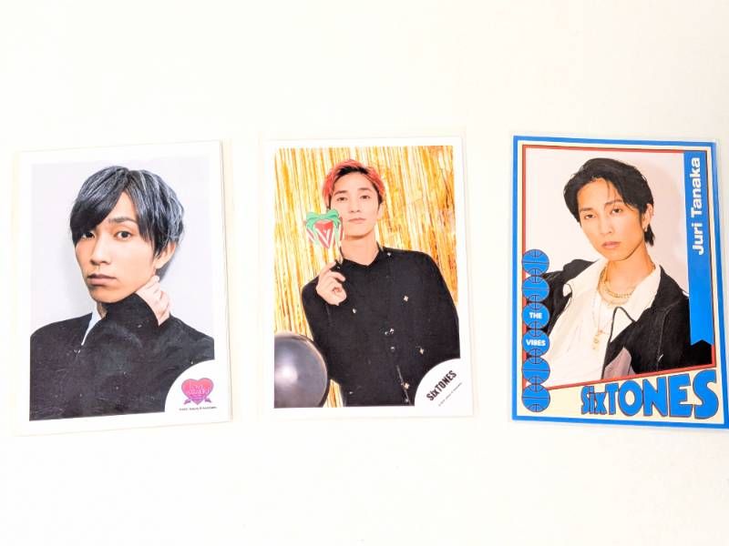 SixTONES 田中樹 ミニフォト、トレカ 3点セット ミニフォトセット LOVE