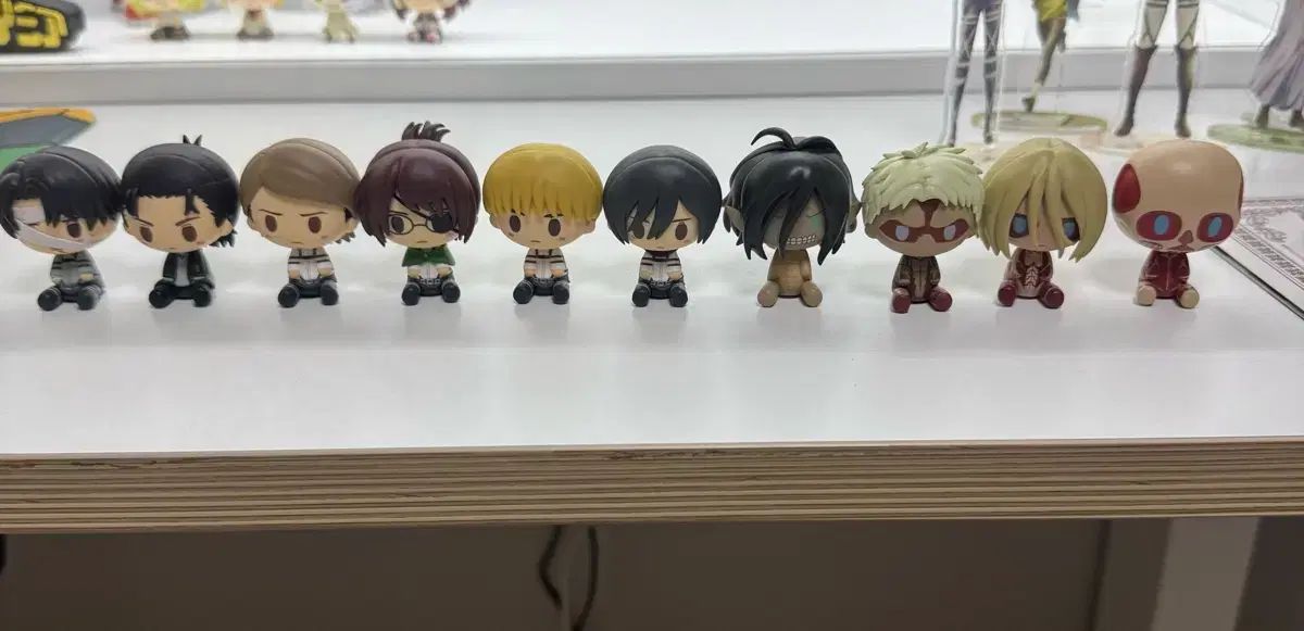 進撃の巨人 一番くじ 下位賞 50点まとめ売り ちょこのっこ アクスタ チャーム 進撃の巨人 一番くじ ちょこのっこ フルセット アクリルスタンド フル