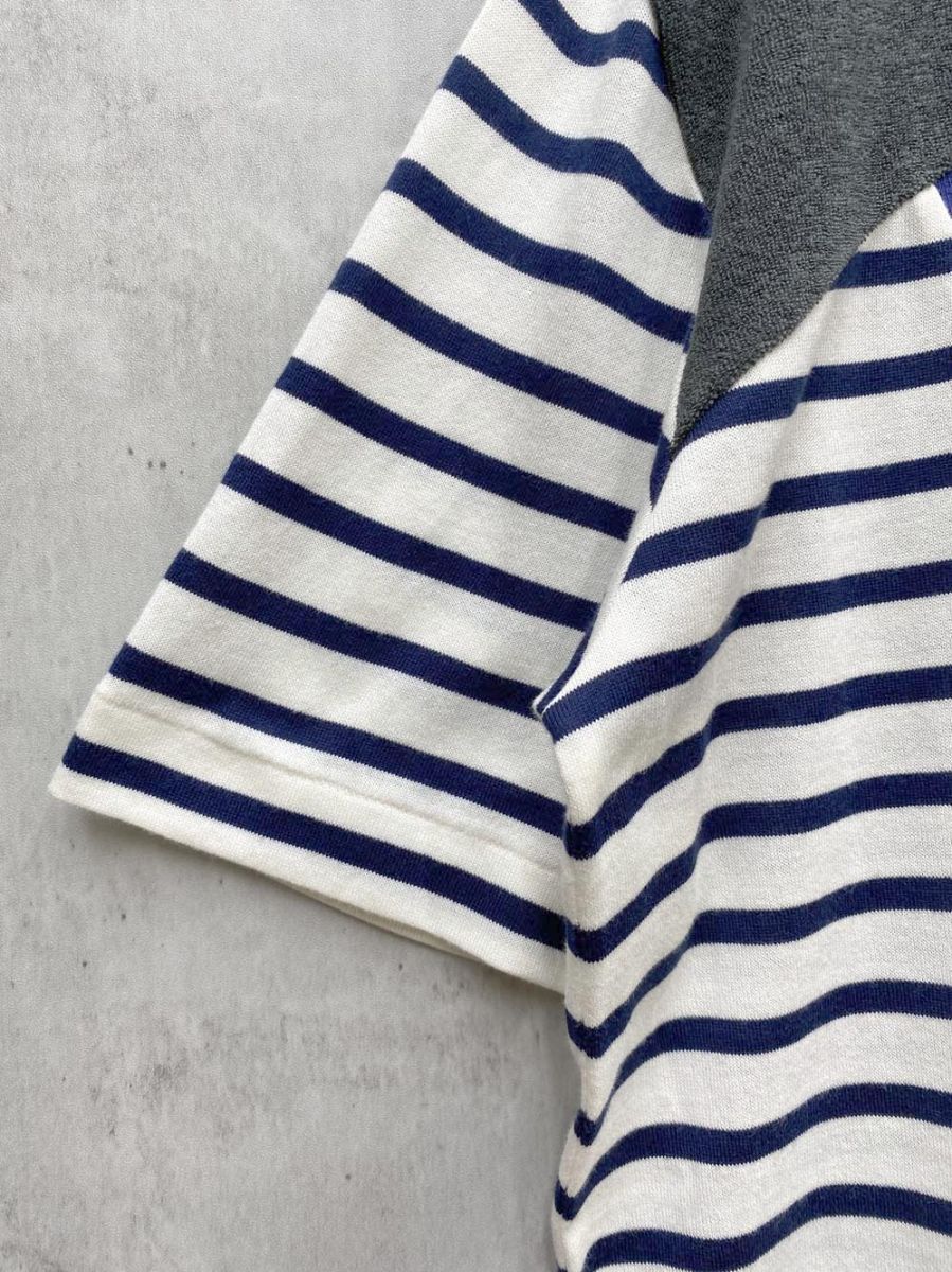 新品 SHIPS JET BLUE シップスジェットブルー ボーダー 半袖 Tシャツ