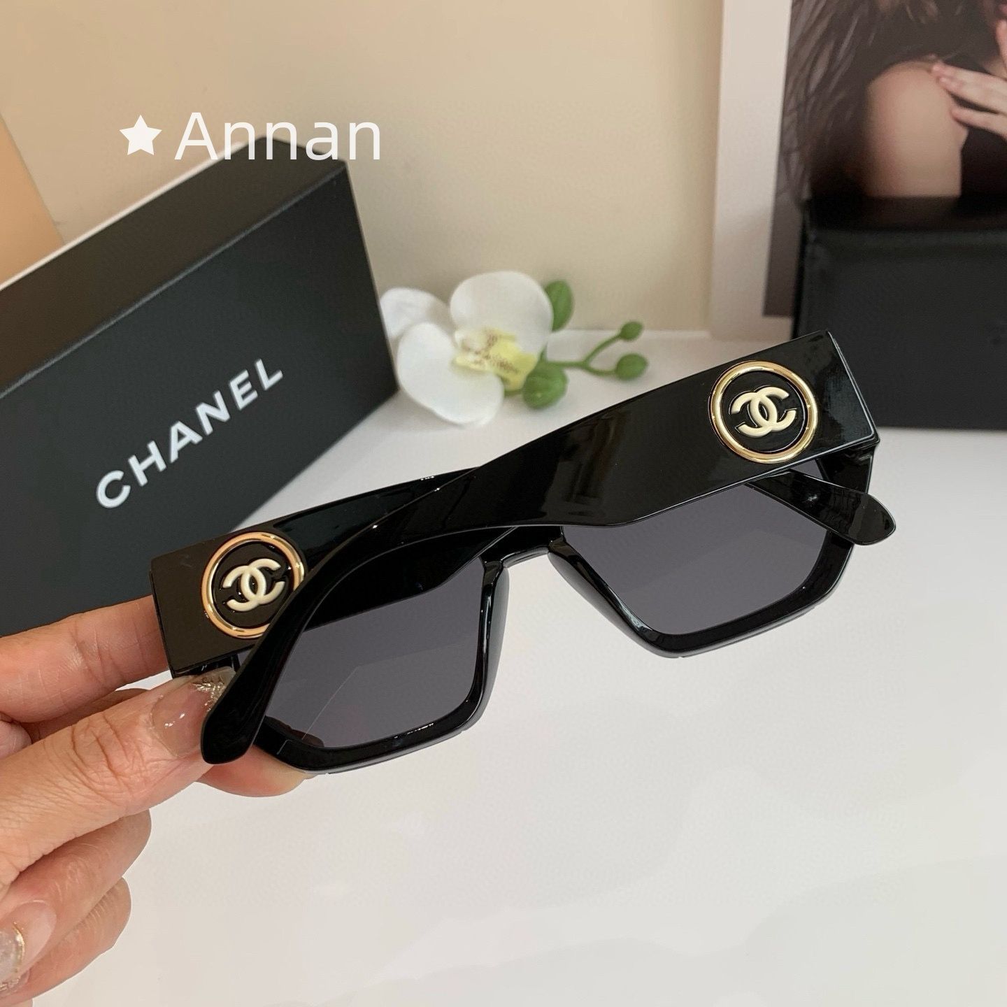 激レア 本日特価 美品新品 CHANEL シャネル サングラス メンズ
