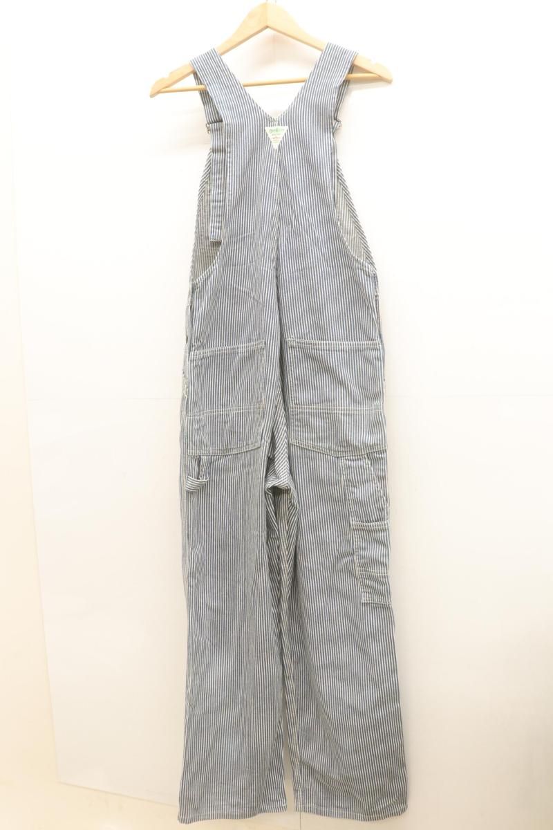 90’sUS製 OSHKOSH メンズオーバーオール ストライプW34 L32 中古】 OSHKOSH メンズつなぎ オールインワン W32×L34 オーバーオール