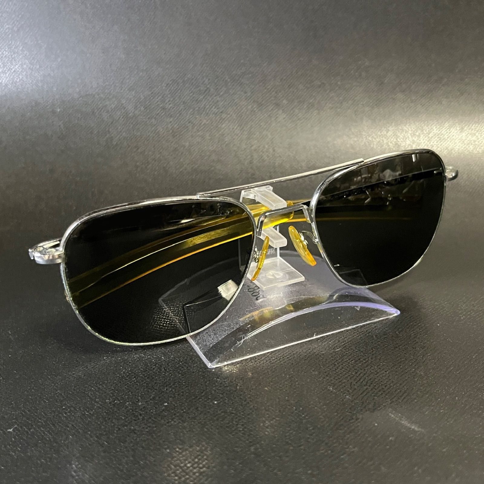 希少 American Optical サングラス　シルバー ヴィンテージ American Optical アメリカンオプティカル 90s 当時物 サングラス
