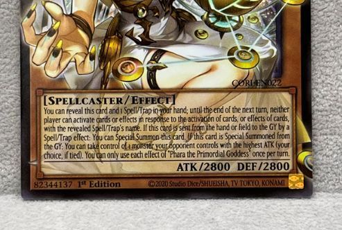 遊戯王 英語 北米版 始まりの神ファーラ オーバーフレーム ウルトラ