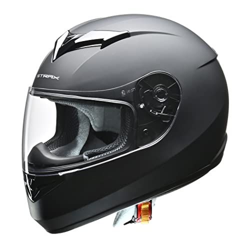 リード工業(LEAD) バイクヘルメット フルフェイス STRAX マットブラック Lサイズ 59-60cm未満 SF-12pms c51e5cdb