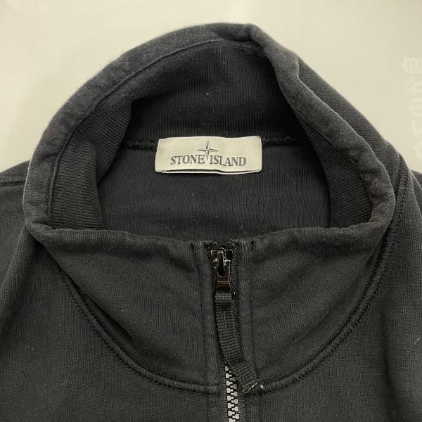 中古】STONE ISLAND ジップアップスウェットブルゾン サイズ3XL