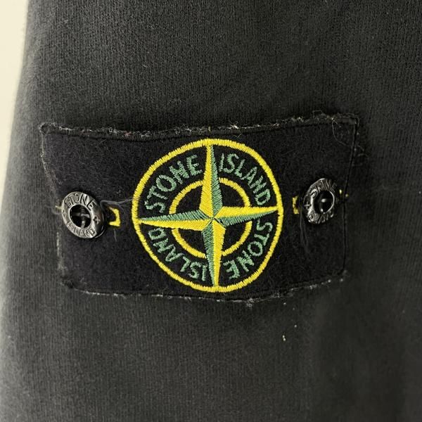 中古】STONE ISLAND ジップアップスウェットブルゾン サイズ3XL