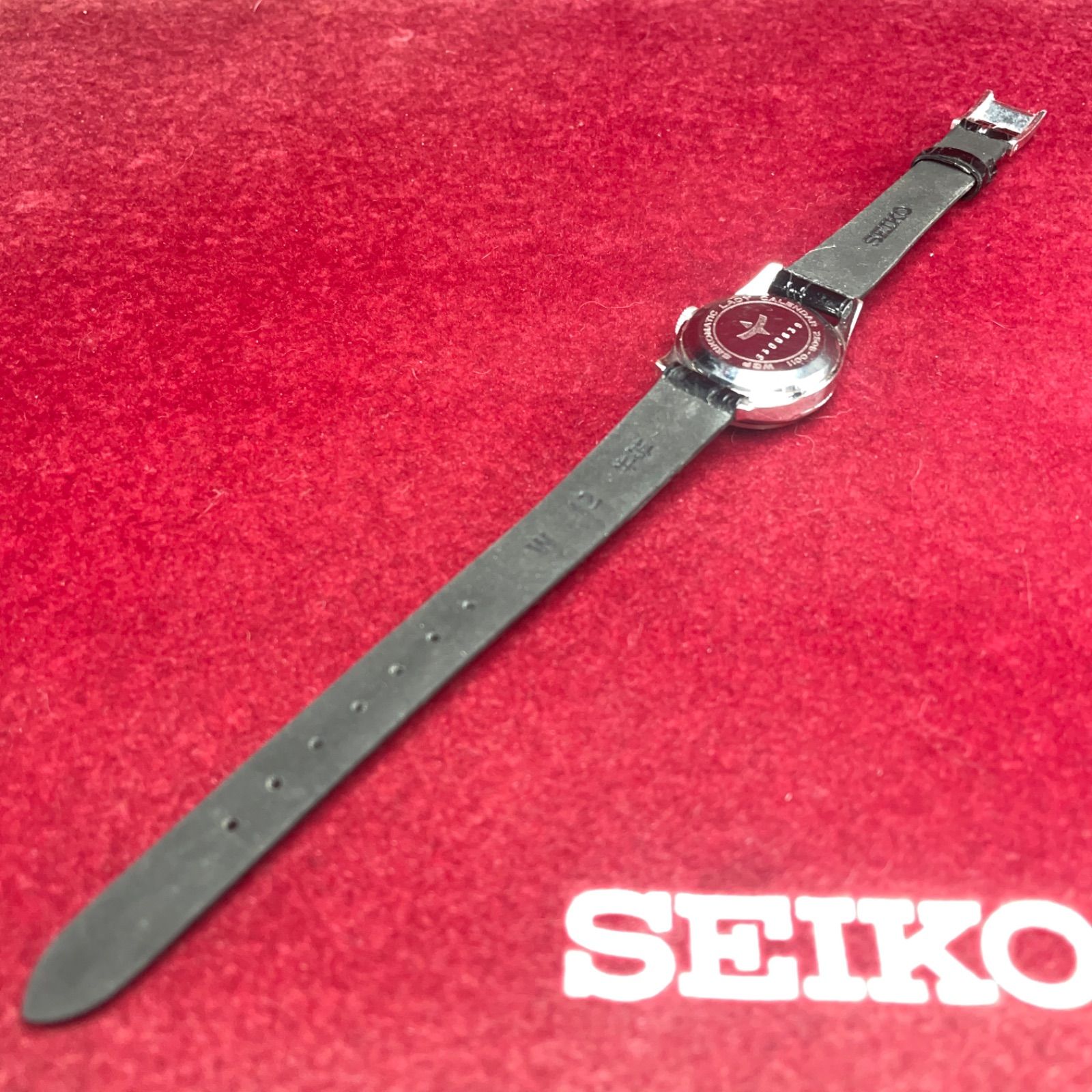 ☆OH済 SEIKO セイコーマチック レディ 1966年製 純正尾錠 純正竜頭
