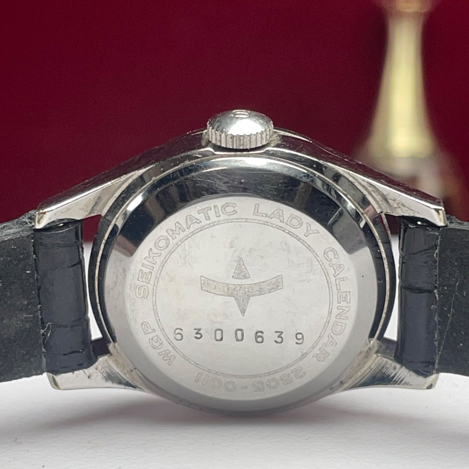 ☆OH済 SEIKO セイコーマチック レディ 1966年製 純正尾錠 純正竜頭