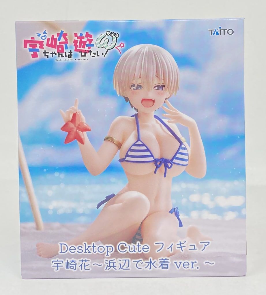 タイトー Desktop Cute フィギュア 宇崎花 ～浜辺で水着 ver.～ - メルカリ