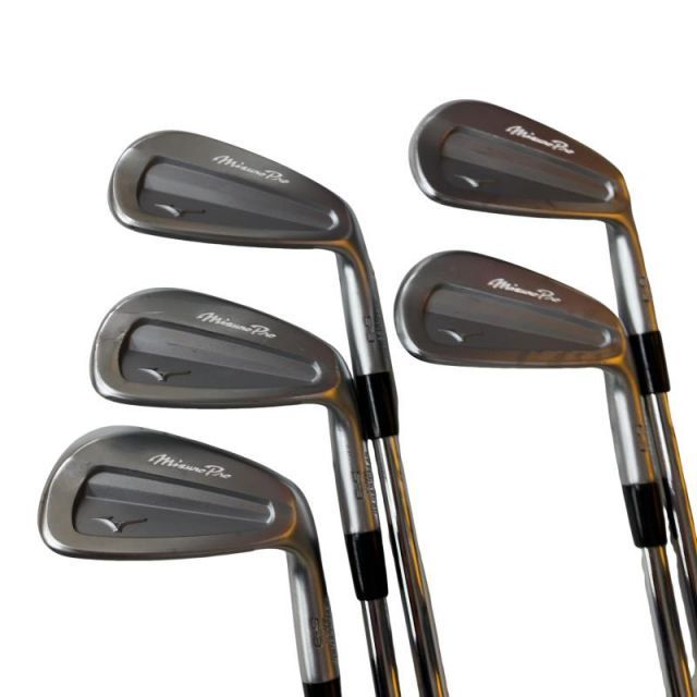 【中古】 ミズノ Mizuno Pro S-3 6S アイアンセット IR 純正特注シャフト (フレックスS) メンズ 男性用 右利き 右用 Cランク ゴルフクラブ