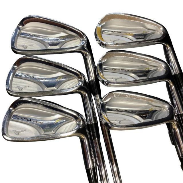 【中古】 ミズノ JPX 800 AD FORGED 6S アイアンセット IR 純正特注シャフト (フレックスR) メンズ 男性用 右利き 右用 Cランク ゴルフクラブ