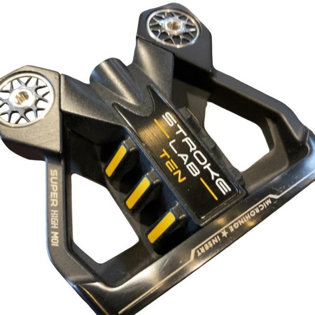 【中古】 オデッセイ STROKE LAB BLACK TEN CS 34インチ パター PT STROKE LAB BLACK (フレックスその他) メンズ 男性用 右利き 右用 Dランク ゴルフクラブ
