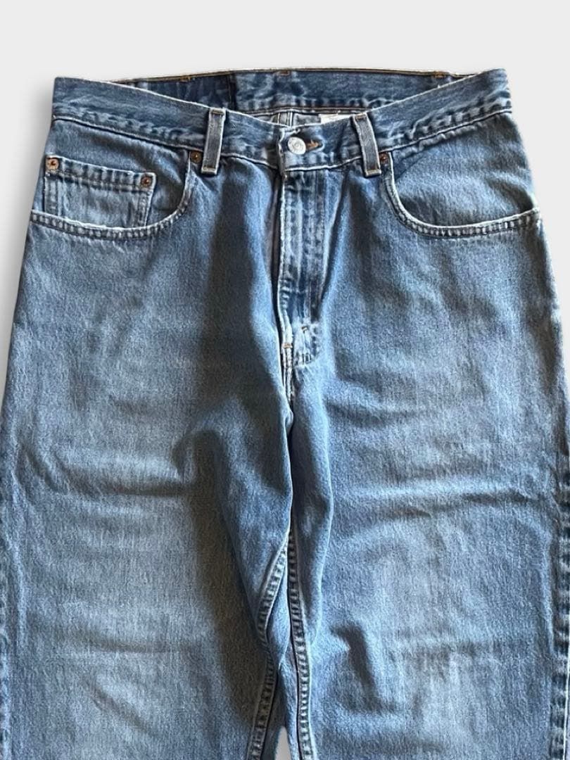 90s USA製 Levi's 550 W32 L30 デニム ワイドテーパード - メルカリ