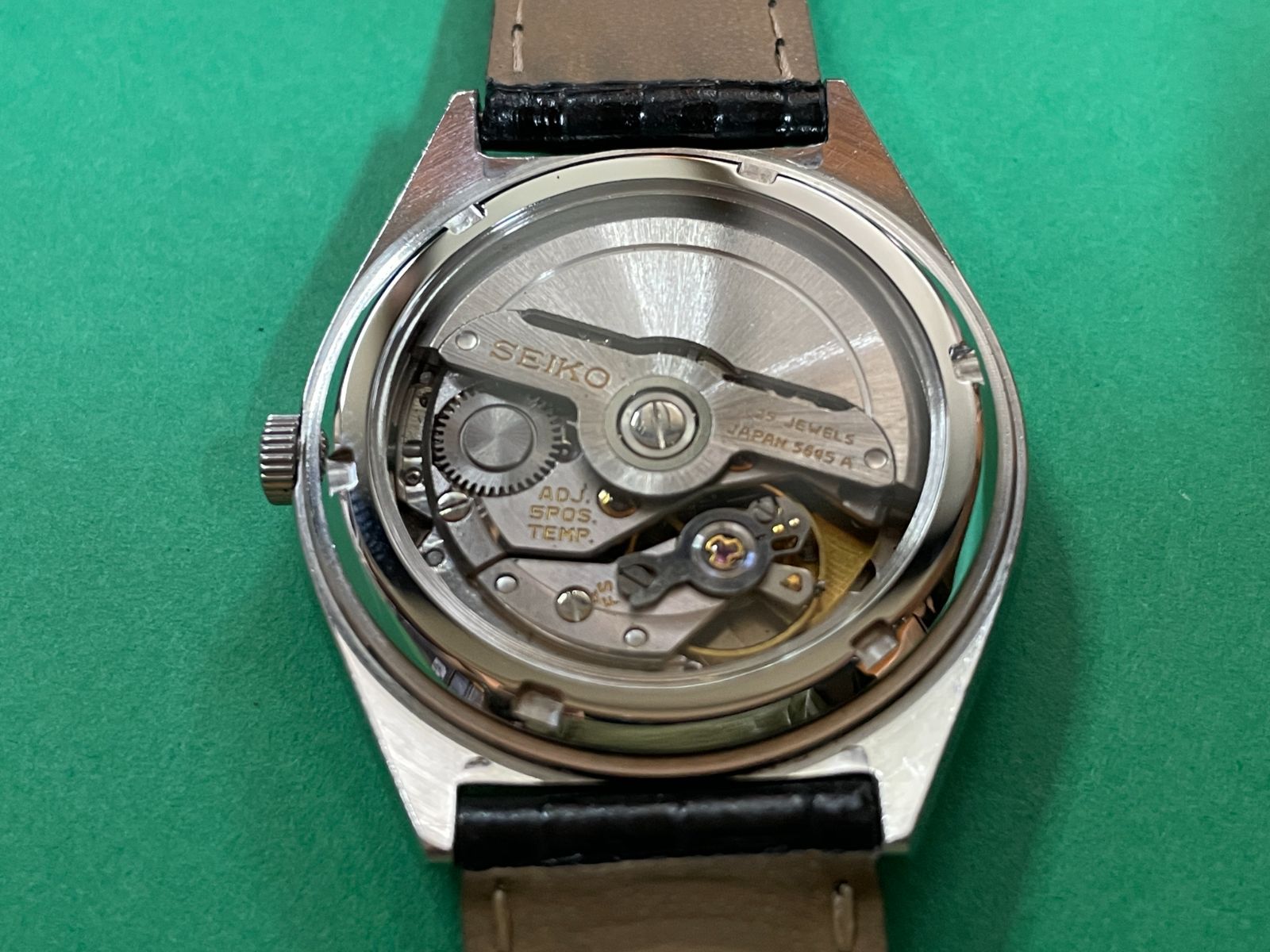 グランドセイコー 56GS 5646-7010 用 シースルーバック ミネラルガラス