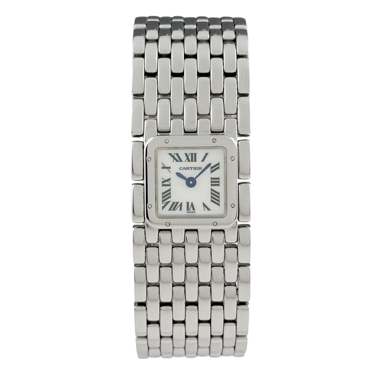 カルティエ CARTIER パンテール リュバン W61001T9 腕時計 SS クォーツ