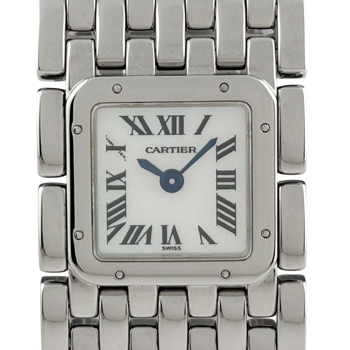 カルティエ CARTIER パンテール リュバン W61001T9 腕時計 SS クォーツ