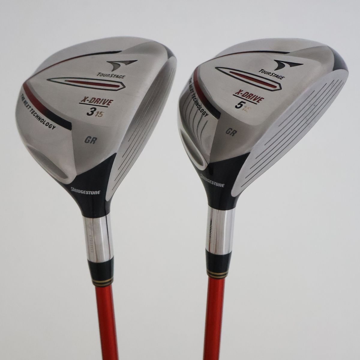 ○【3W＆5W 2本セット】ブリヂストン☆X-DRIVE GR フェアウェイウッド