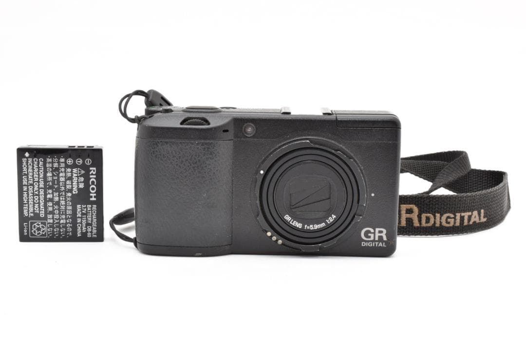 243】RICOH リコー GR DIGITAL II 2 デジカメ コンデジ CCD 高画質