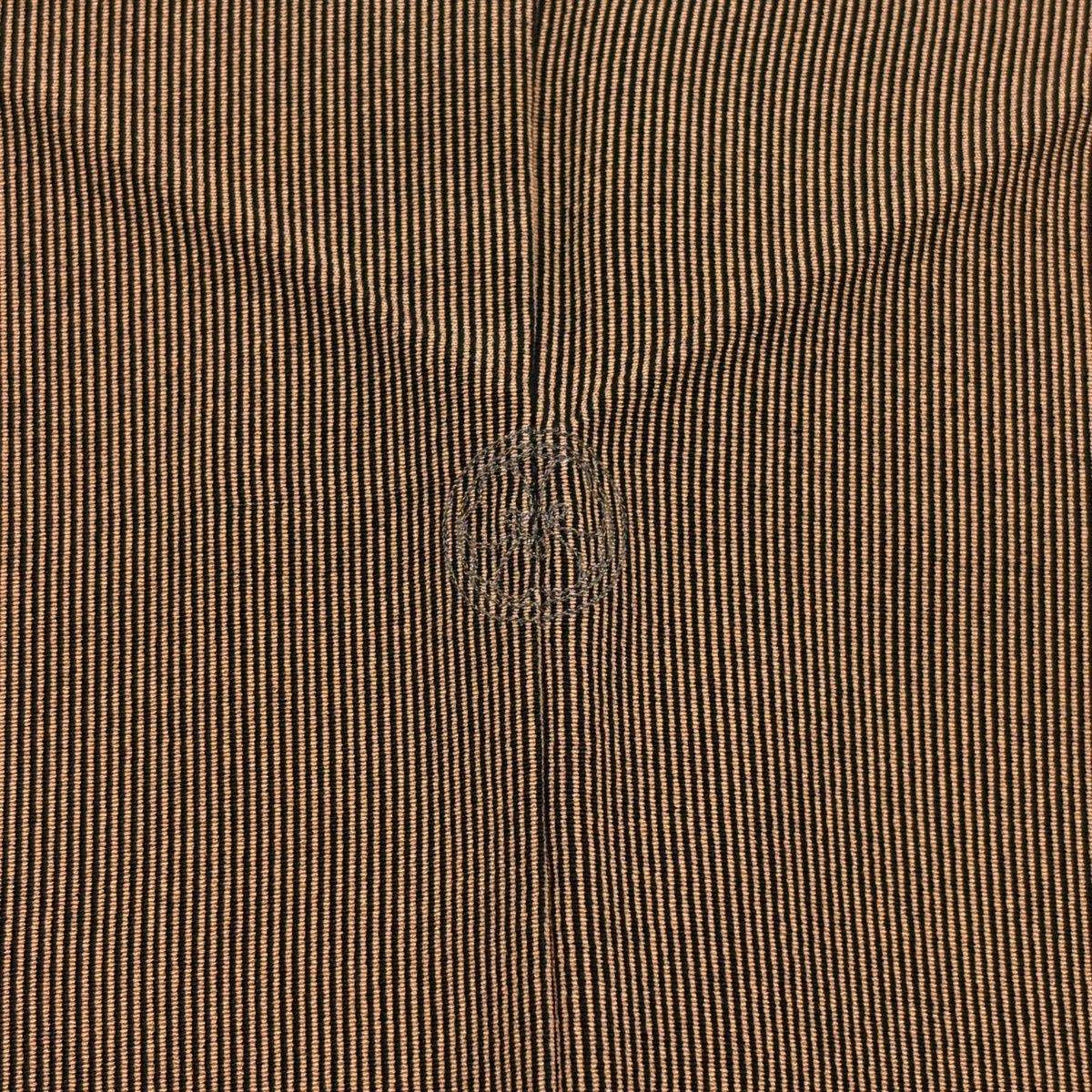美品】 江戸小紋 身丈164cm 裄丈69cm L 袷 落款 万筋 焦茶色 正絹 名品