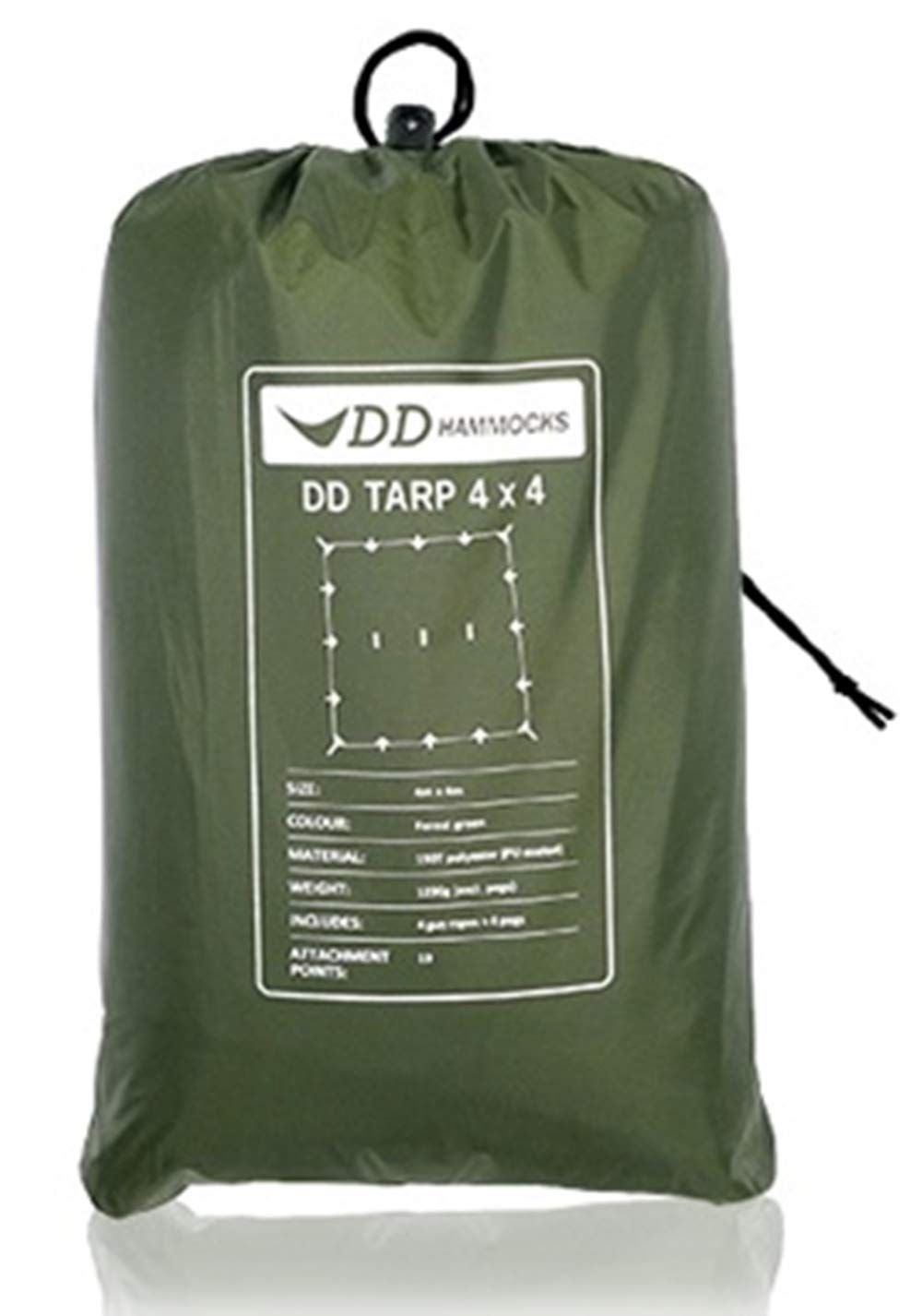 限定版 DDタープ DD Tarp 4x4 - Forest green (Limited Edition