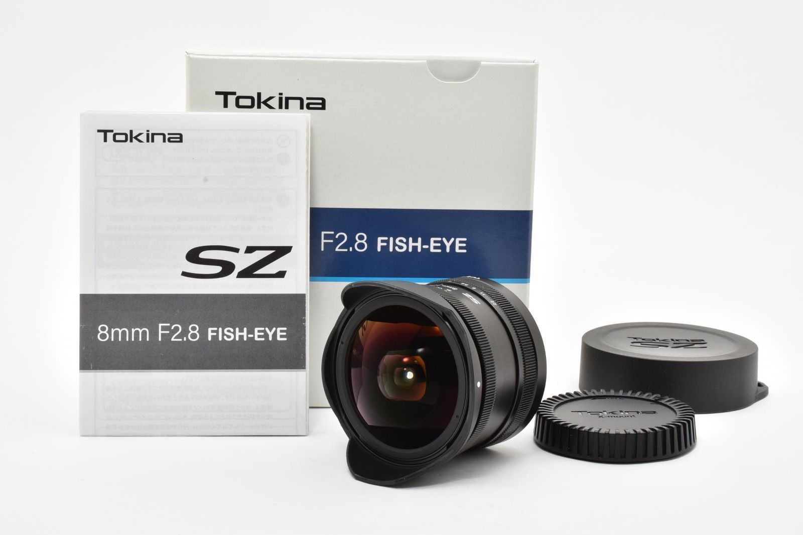 【Xマウント】Tokina SZ 8mm f2.8【最終値下げ！！】 ☆極上美品☆ トキナー TOKINA SZ 8mm F2.8 X Fish-Eye X-Mount