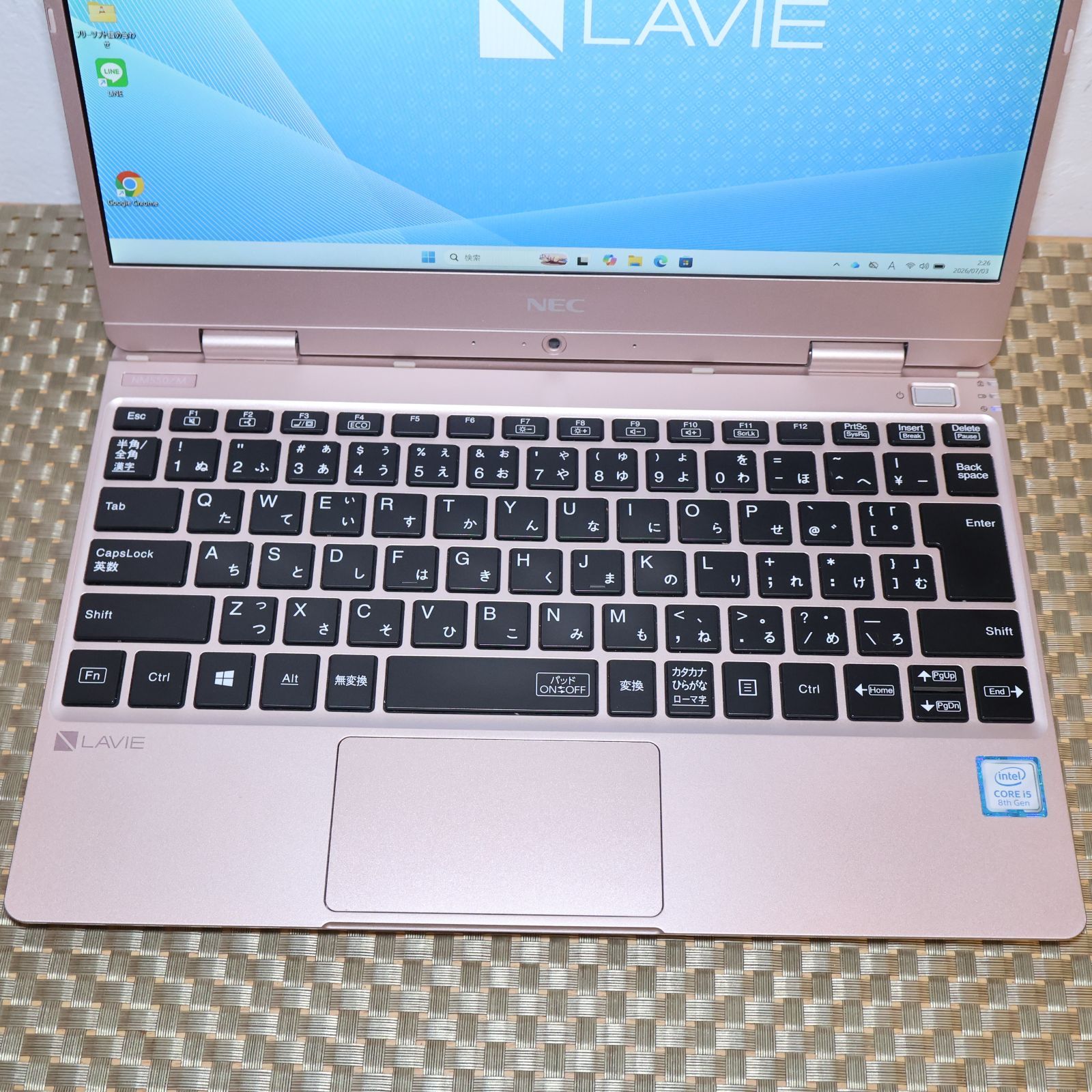 NEC NM550MAG Win11 i5/SSD/8G FHDメタリックピンク - メルカリ