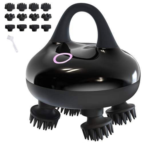 【迅速に発送】arboleaf 電動頭皮ブラシ ヘッドスパ スカルプケア 頭皮ケア 頭皮洗浄 頭皮エステ IPX7防水＆乾湿両用3D振動＆赤色LED搭載 ワンボタン操作 顔・全身適用 静音・軽量コードレス お風呂・自宅ケア 男女兼用 3種アタ bb7cda86 6,823円