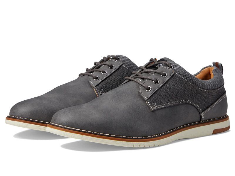 スティーブ マデン メンズ シューズ オックスフォード Steve Madden Landen Grey Nubuck グレー