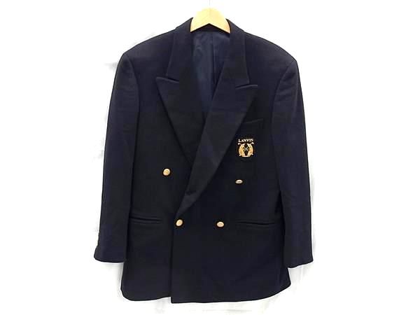 LANVIN ネイビー チェスターコート サイズ48 カシミア 100% LANVIN ランバン - ダブル チェスターコート | 未使用級美品LANVIN