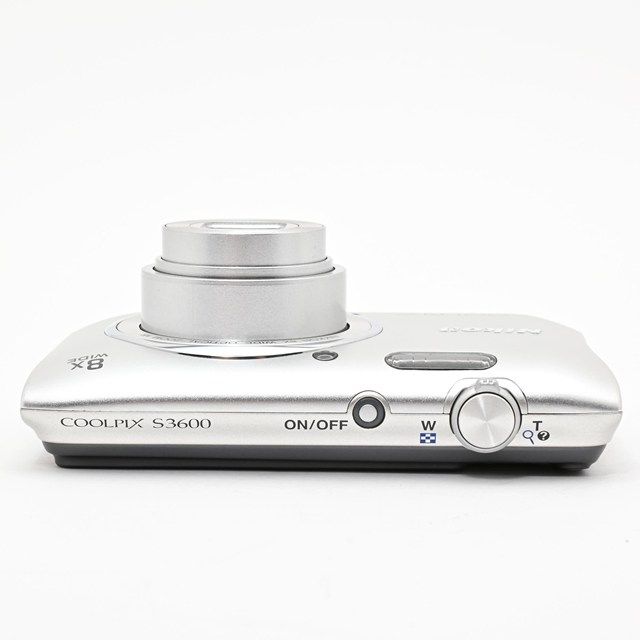 並品＞ Nikon COOLPIX S3600 シルバー｜コンパクトデジタルカメラ