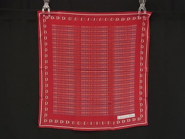 □美品□ ChristianDior クリスチャンディオール シルク100% スカーフ