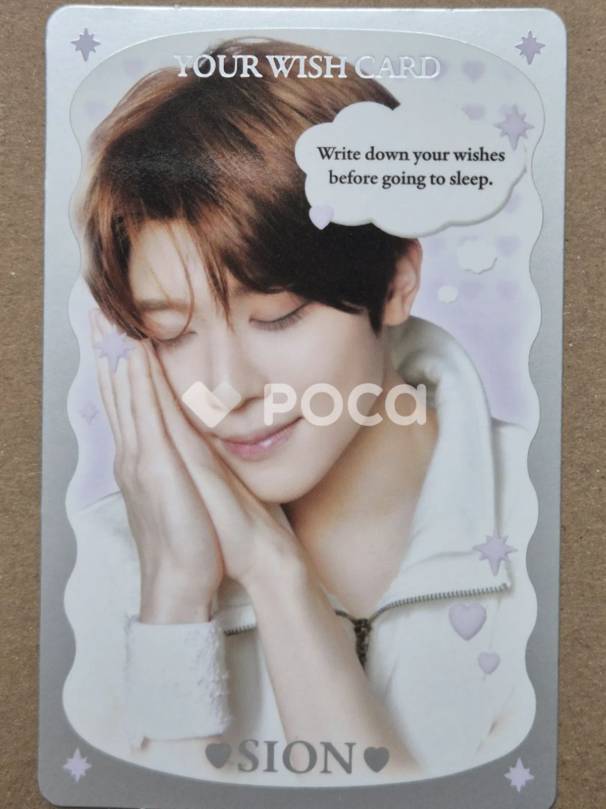NCT シオン Ode to Love POP UP RANDOM CUPID CARD Eros ver. WISH NCT