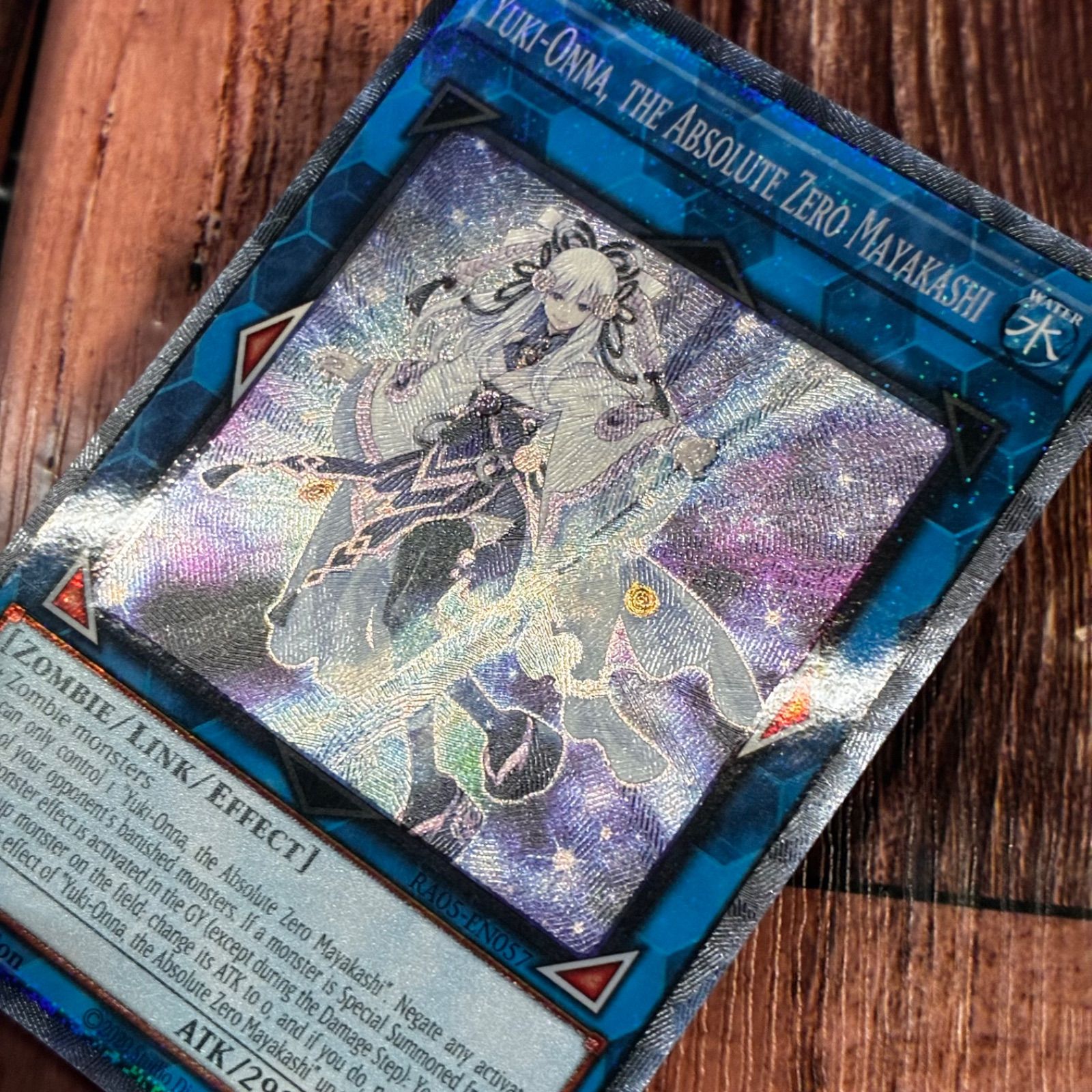 遊戯王 英語版 零氷の魔妖－雪女 プリズマティックコレクターズレア